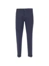 Re-hash Button Trousers In Blue