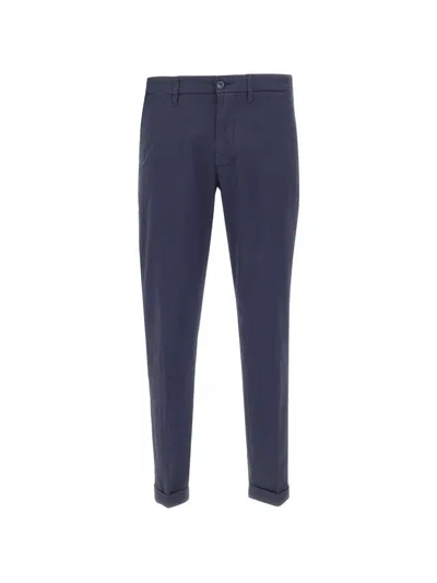 Re-hash Button Trousers In Blue