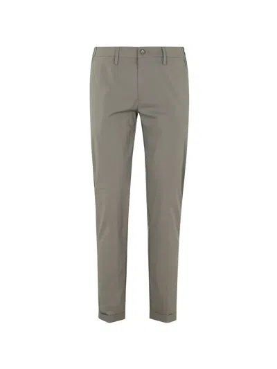 Re-hash Button-fastening Chinos In Gray