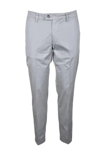 Re-hash Chino Trousers - Light Grey In Gray