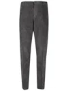 Rehash Gray Cotton Blend Trousers In Gray
