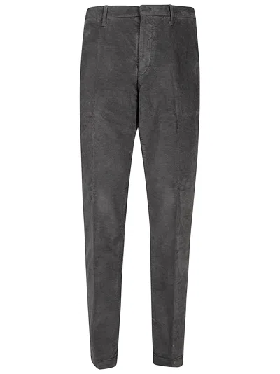 Rehash Gray Cotton Blend Trousers