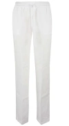 Rehash Linen Drawstring Pants In White