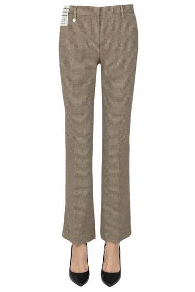 Re-hash Mini Houndsthoot Print Trousers In Multicoloured