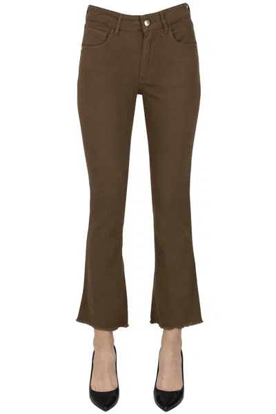 Re-hash Monica 5 Pockets Style Trousers In Brown