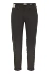 Rehash Mucha - Stretch Cotton And Lyocell Chino In Black