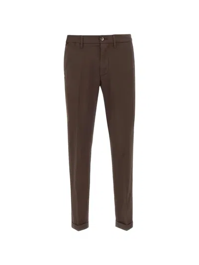 Re-hash Mucha Button Chinos In Brown