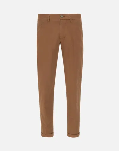 Re-hash Mucha Slim-fit Chinos In Brown