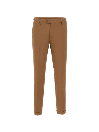 Re-hash Mucha10 Slim-fit Chinos In Brown