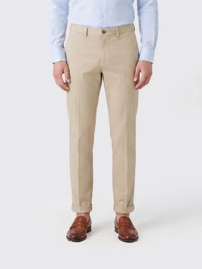 Re-hash Pants Men Color Beige In Brown