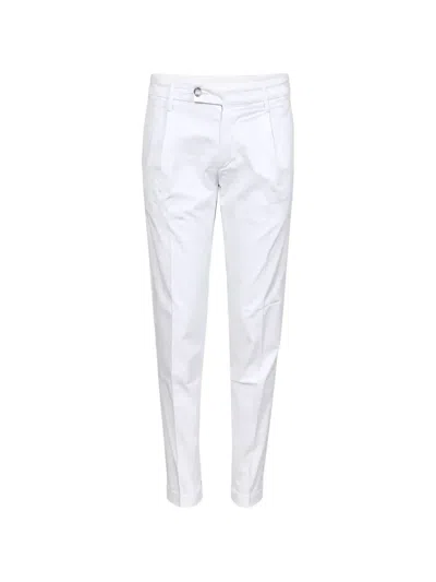 Re-hash Pleated Trousers In White