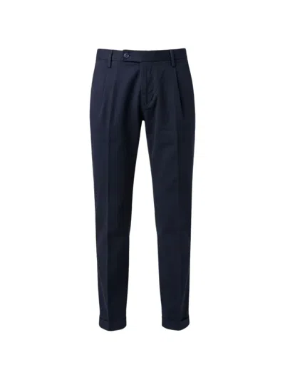 Re-hash Pleated Turn-up Trousers In Red