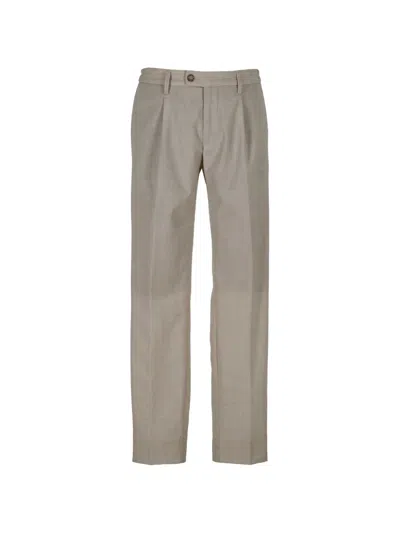 Re-hash Pleated-detail Tailored Trousers In Gray