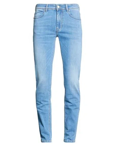 Re-hash Re_hash Man Jeans Blue Size 33 Cotton, Elastomultiester, Elastane
