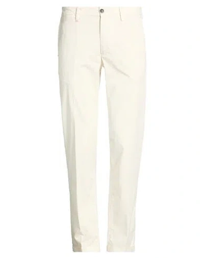 Re-hash Re_hash Man Pants White Size 33 Lyocell, Cotton, Elastane