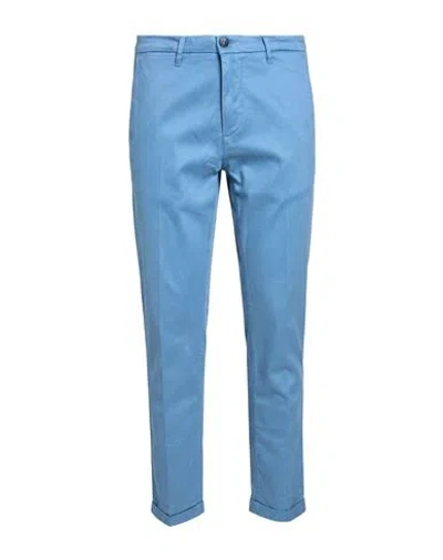 Re-hash Re_hash Man Pants Light Blue Size 33 Cotton, Lyocell, Elastane