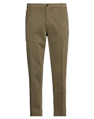 Re-hash Re_hash Man Pants Military Green Size 42 Modal, Cotton, Elastane