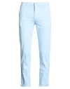 Re-hash Re_hash Man Pants Sky Blue Size 33 Cotton, Tencel Lyocell, Elastane