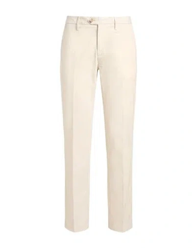 Re-hash Re_hash Man Pants White Size 34 Cotton, Lyocell, Elastane