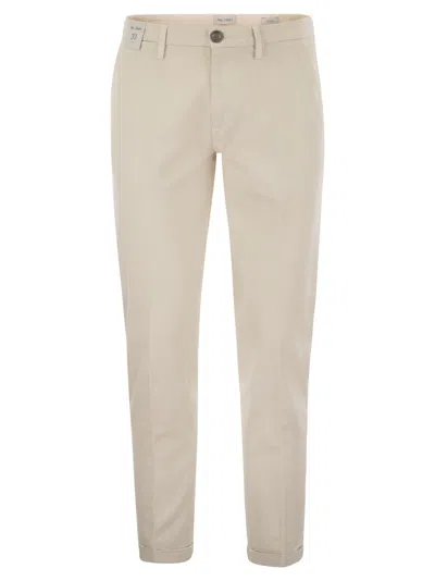 Rehash Re_hash Mucha - Stretch Cotton And Lyocell Chino In White