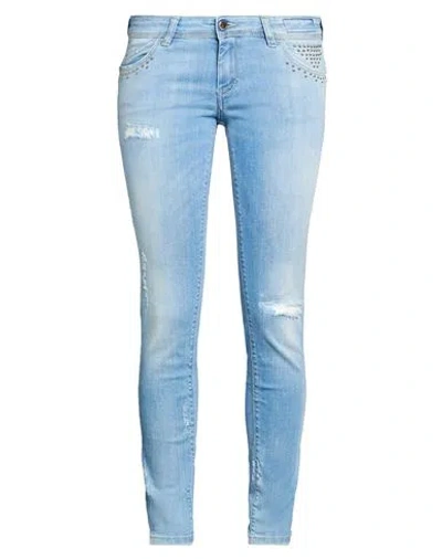 Re-hash Re_hash Woman Jeans Blue Size 27 Cotton, Elastomultiester, Elastane