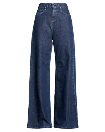 Re-hash Re_hash Woman Jeans Blue Size 30 Cotton, Lyocell, Elastane