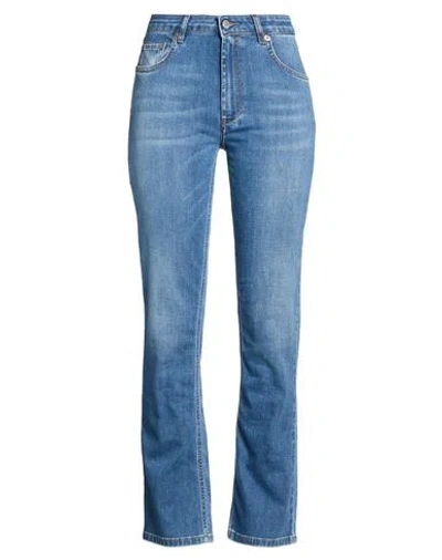 Re-hash Re_hash Woman Jeans Blue Size 31 Cotton, Elastomultiester, Elastane