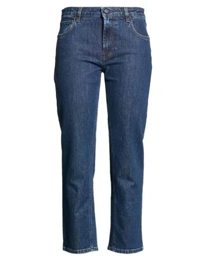 Re-hash Re_hash Woman Jeans Blue Size 31 Cotton, Lyocell, Elastane