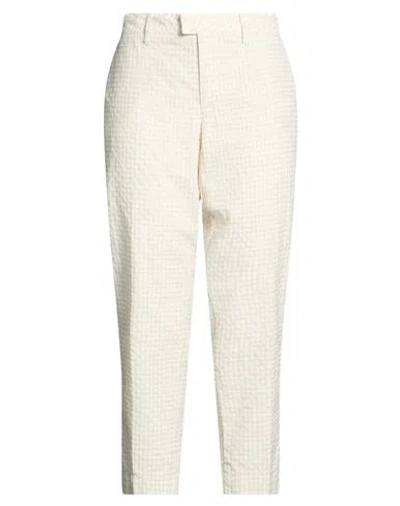 Re-hash Re_hash Woman Pants Beige Size 31 Polyester, Cotton, Linen