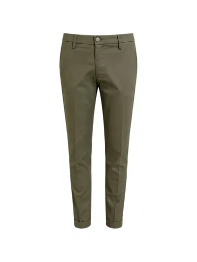 Re-hash Side-pocket Skinny Trousers In Green