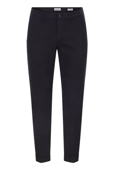 Rehash Re-hash Tapered-fit Stretch Cotton And Lyocell Chinos In White