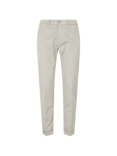 Re-hash Turn-up Chino Trousers In Neutral
