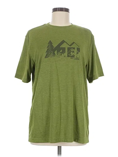 Pre-owned Rei Active T-shirt In Green