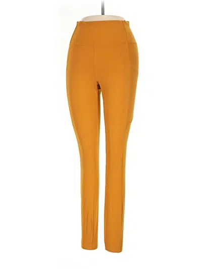 Pre-owned Rei Co Op Active Pants In Yellow