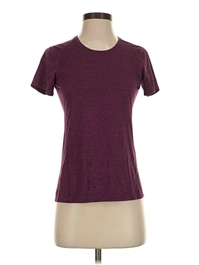 Pre-owned Rei Co Op Active T-shirt In Burgundy