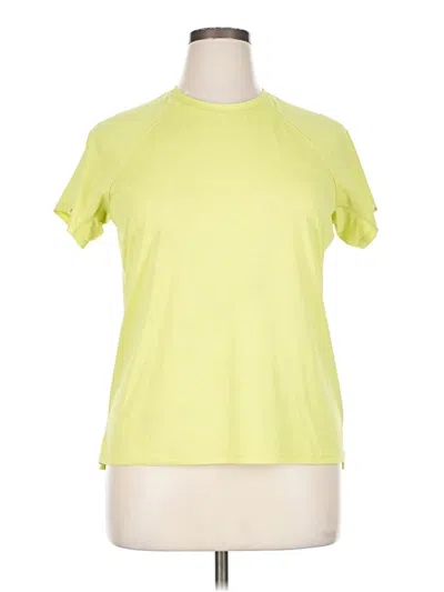 Pre-owned Rei Co Op Active T-shirt In Yellow