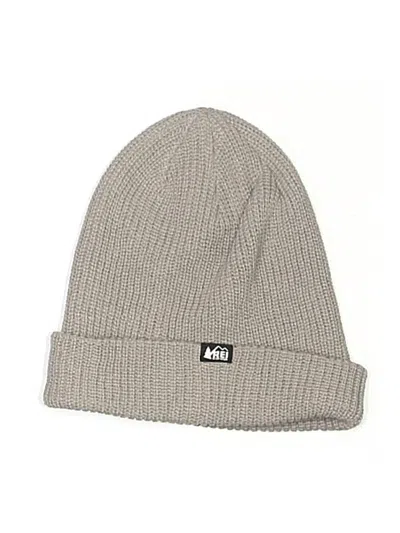 Pre-owned Rei Co Op Beanie Hat In Gray