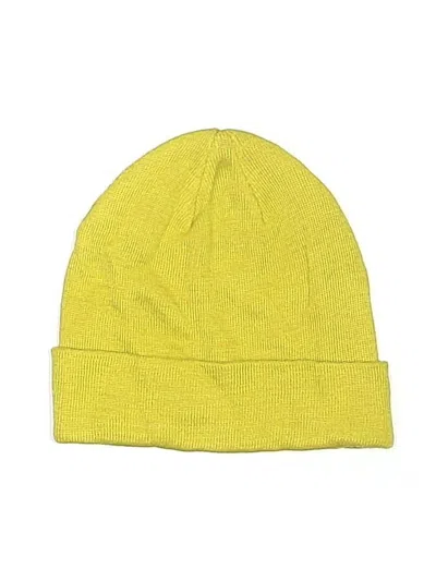 Pre-owned Rei Co Op Beanie Hat In Yellow