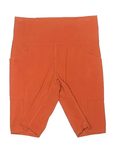 Pre-owned Rei Co Op Cargo Shorts In Orange