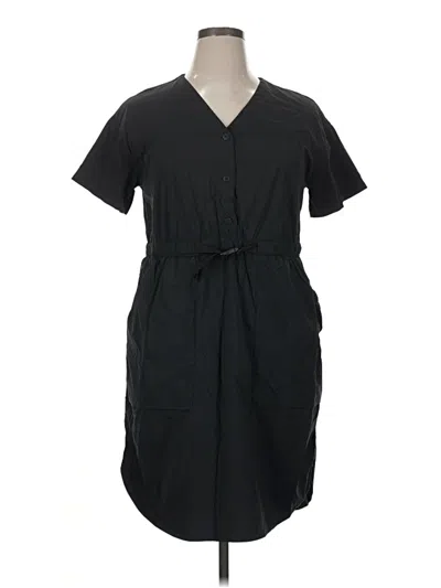 Pre-owned Rei Co Op Casual Dress In Black