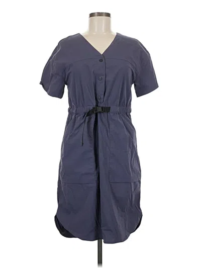 Pre-owned Rei Co Op Casual Dress In Blue