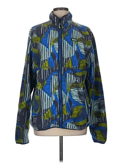 Pre-owned Rei Co Op Fleece Jacket In Blue