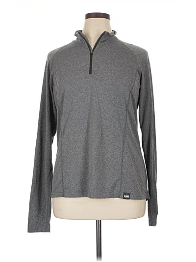 Pre-owned Rei Co Op Fleece Jacket In Gray