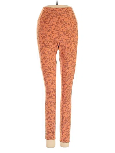 Pre-owned Rei Co Op Leggings In Orange