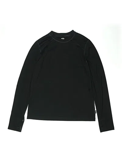 Pre-owned Rei Co Op Kids' Long Sleeve T-shirt In Black