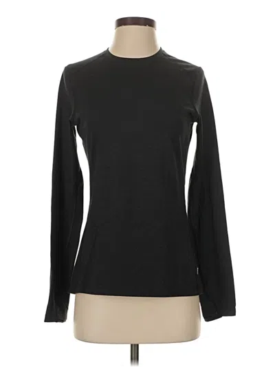 Pre-owned Rei Co Op Long Sleeve T-shirt In Black