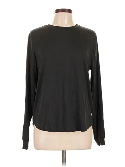 Pre-owned Rei Co Op Long Sleeve T-shirt In Black