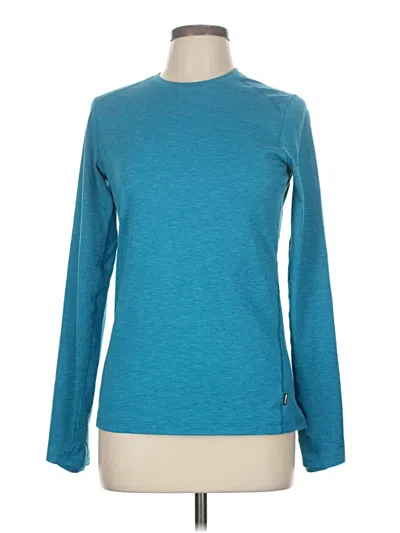 Pre-owned Rei Co Op Long Sleeve T-shirt In Blue