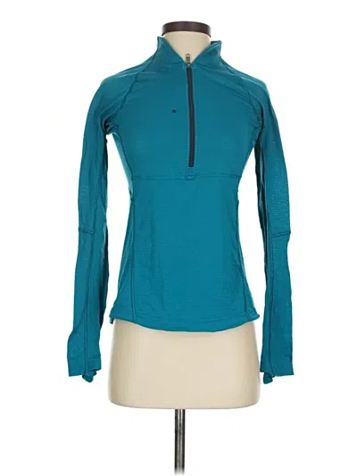 Pre-owned Rei Co Op Long Sleeve T-shirt In Blue