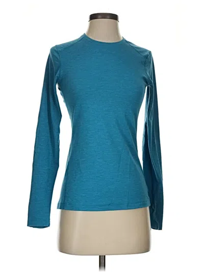 Pre-owned Rei Co Op Long Sleeve T-shirt In Blue